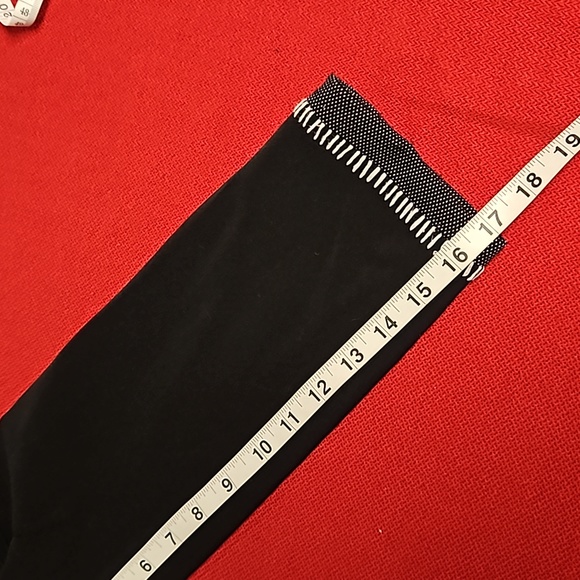 CITY GIRL Black embellished sequins stitching textures studs rhinestones S EUC - Picture 13 of 13